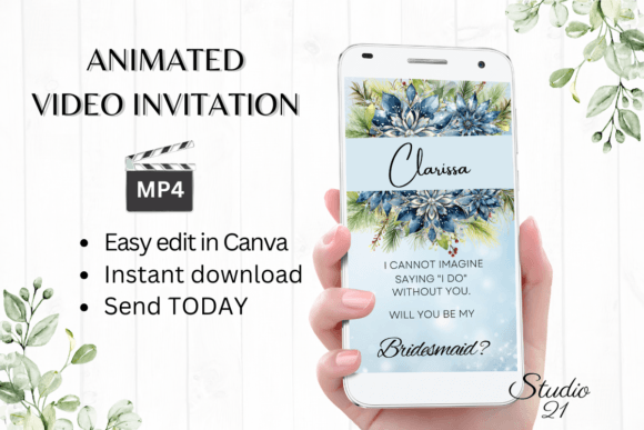 Winter Bridesmaid Proposal W3256M: A Designer's Guide